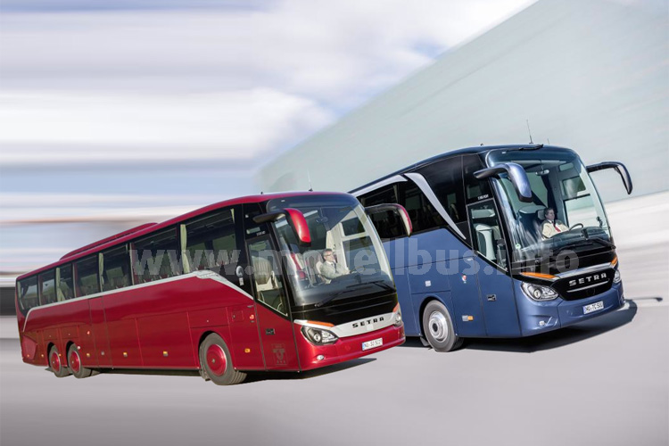 Setra ComfortClass 500 und TopClass 500 - modellbus.info