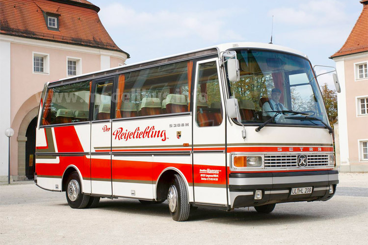 Setra S 208 H 1979 - modellbus.info