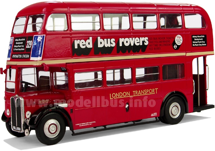 AEC Regent II RT IXO 1/43 Hachette - modellbus.info