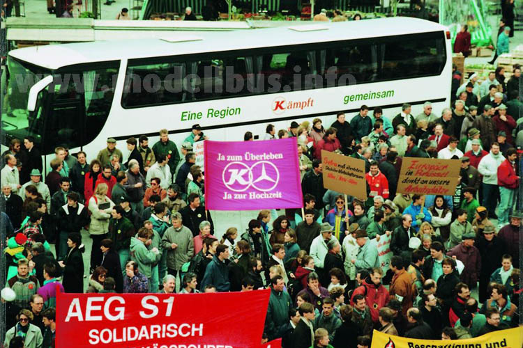 20 Jahre EvoBus - Demo 1995 - modellbus.info