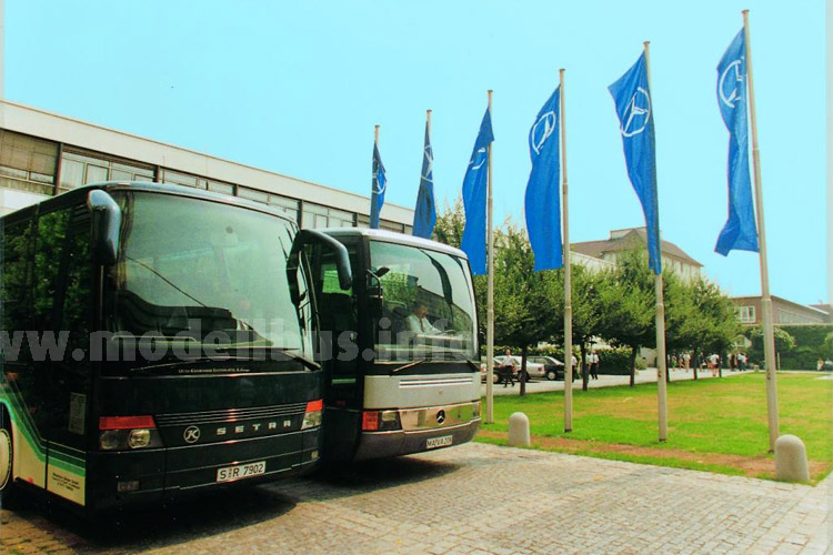 20 Jahre EvoBus Setra und MB 1995 - modellbus.info
