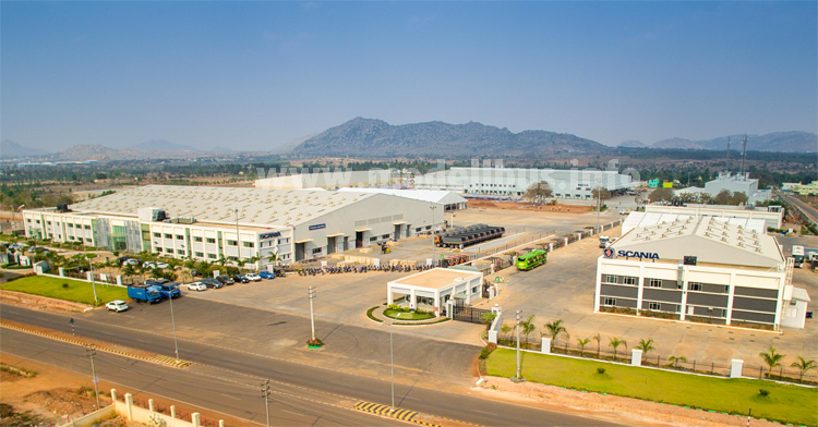 Scania Busfabrik Indien - modellbus.info