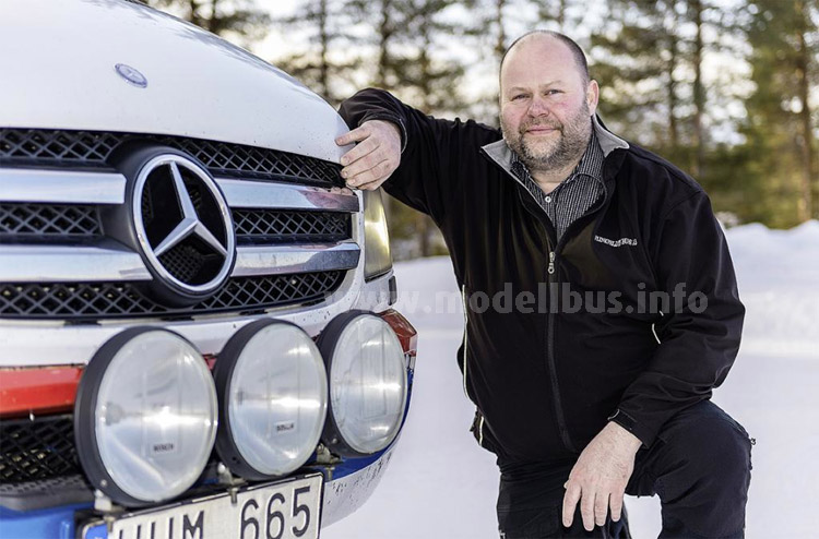 Patrik Flinkfeldt MB Sprinter 518 CDI Lappland - modellbus.info