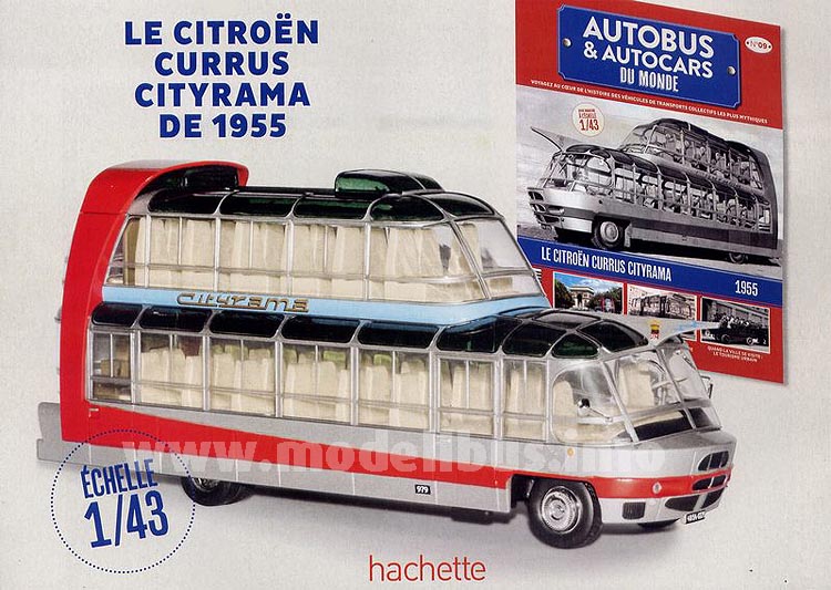Hachette IXO Citroen Carrus Cityrama 1955 - modellbus.info