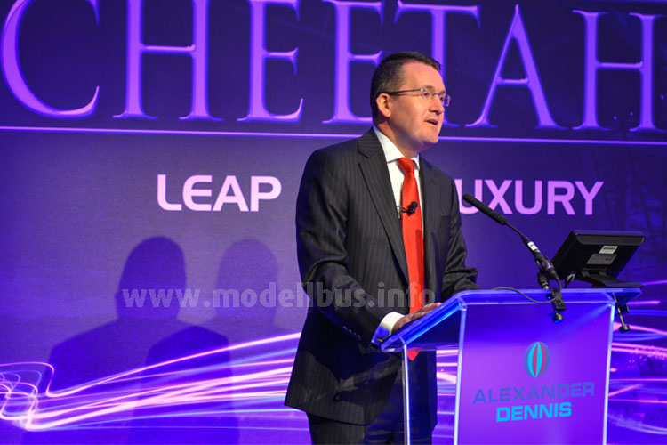 Colin Robertson, CEO von Alexander Dennis Limited - modellbus.info