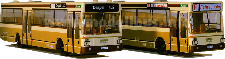 MAN SL 202 Dortmund - modellbus.info