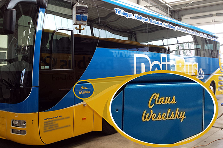 Claus Weselsky Bus DeinBus.de - modellbus.info