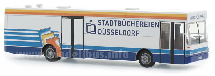 MAN SL 202 Autobücherei Düsseldorf Rietze - modellbus.info