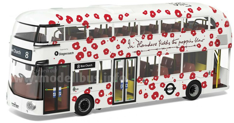 Poppy New Bus for London - modellbus.info