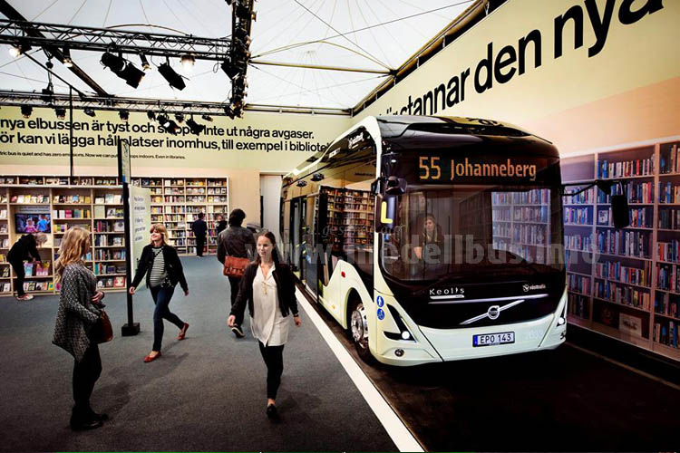 Volvo elektrobus Bibliothek - modellbus.info