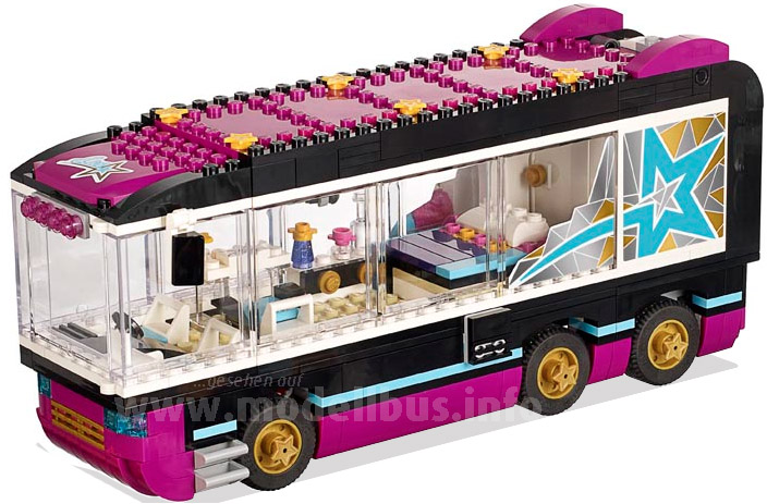 Lego Tourbus Pop Star Bus - modellbus.info