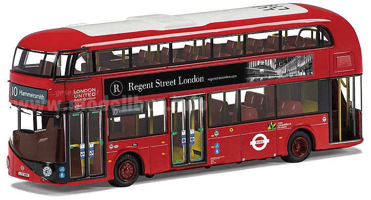 New Bus for London RATP London United - modellbus.info