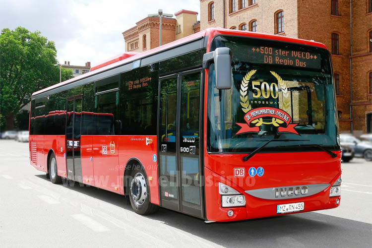 500ster Crossway für DB RegioBus - modellbus.info