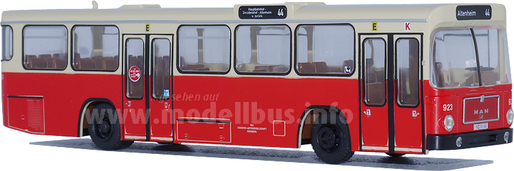 MAN SL 200 Rietze - modellbus.info