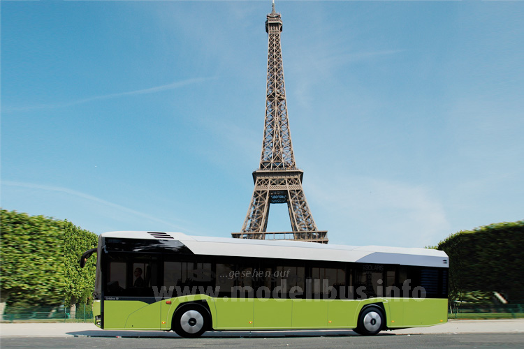 Solaris Urbino 12 Eletric RATP Paris - modellbus.info