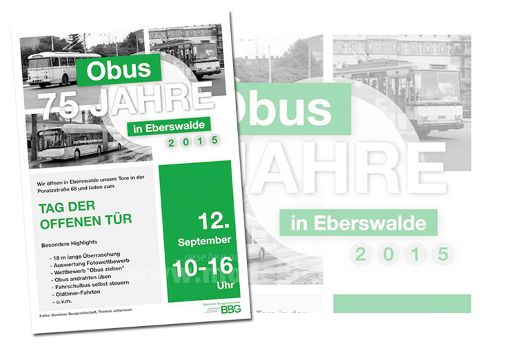75 Jahre Trolleybus Eberswalde - modellbus.info