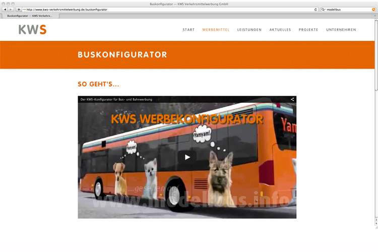 KWS Buskonfigurator - modellbus.info