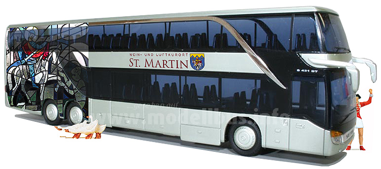 Setra S 431 DT St. Martin - modellbus.info