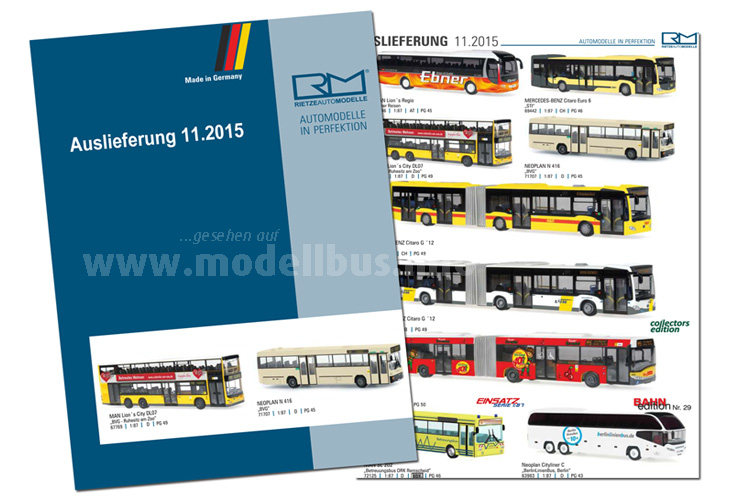 Rietze 11.2015 - modellbus.info