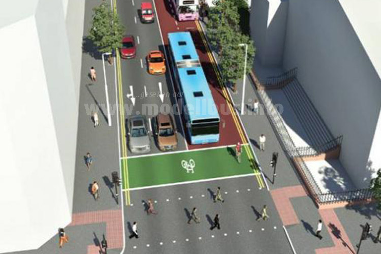 Van Hool ExquiCity Belfast BRT Busway - modellbus.info