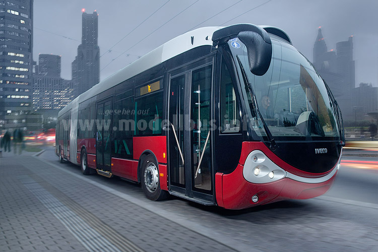 Skoda-Iveco Crealis Neo-Trolleybus Bologna - modellbus.info