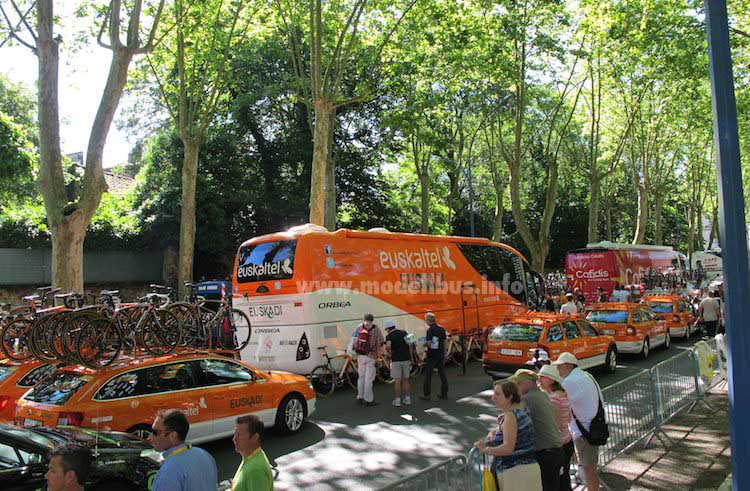 Teambus Tour de France 2013 - modellbus.info