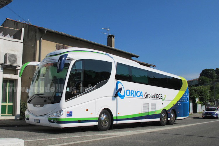 Teambus Orica GreenEdge Tour de France 2013 - modellbus.info