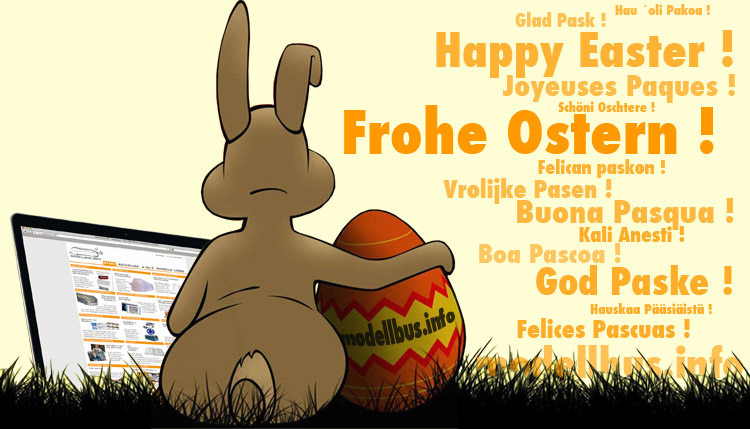 Frohe Ostern! wünscht modellbus.info
