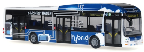 MAN Lions City Hybrid modellbus info