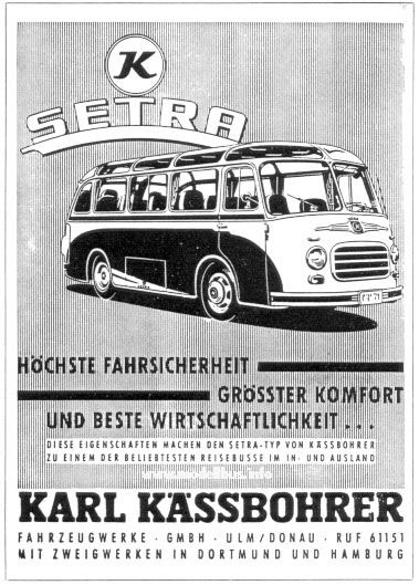 Setra S6 Werbung modellbus info