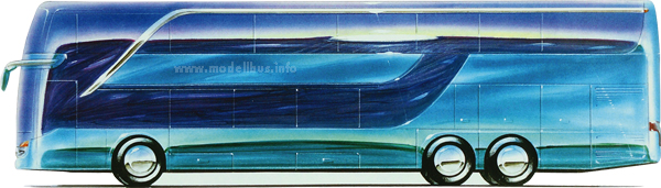 Setra S 431 DT Designskizze modellbus.info