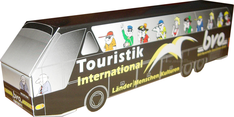 Neoplan Starliner Papiermodell modellbus info