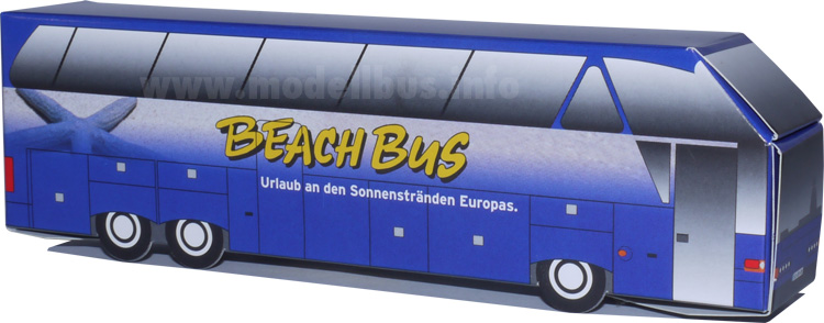 Neoplan Starliner Papiermodell modellbus info