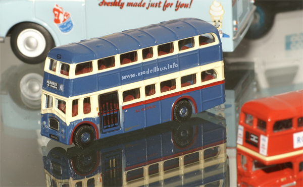 Leyland PD3 Queen Mary Oxford Diecast modellbus info