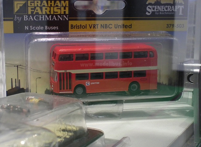 Bristol VRT NBC modellbus info