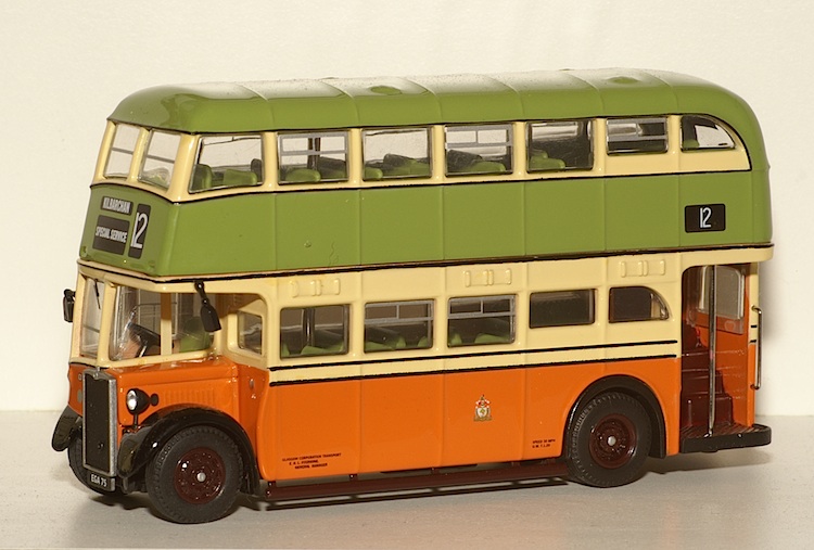 Corgi Crossley DD42 modellbus info