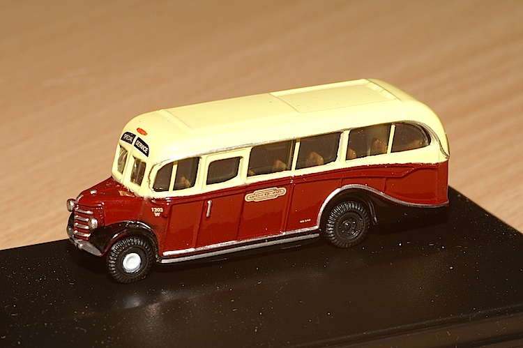 Oxford Diecast Bedford OB modellbus info